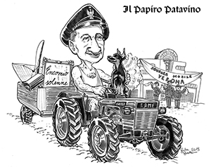 In trattore verso la pensione